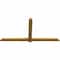 Ekena Millwork Eugene Rough Sawn Timber Gable Bracket, Western Red Cedar, 72"W x 36"H x 2"D x 4"F, 12/12 Pitch GBW072X36X0204EUG00RWR - alternate 2